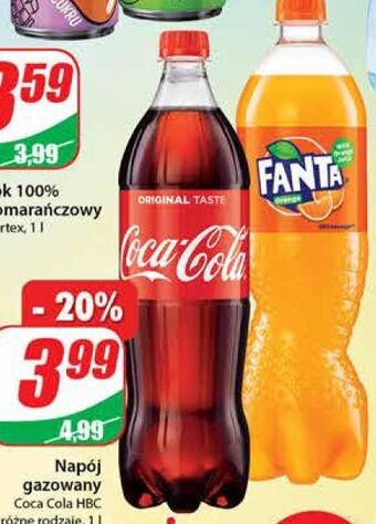 Dino Napój coca-cola oferta