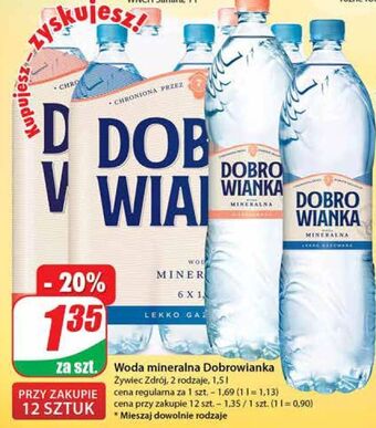 Dino Woda lekko gazowana dobrowianka oferta