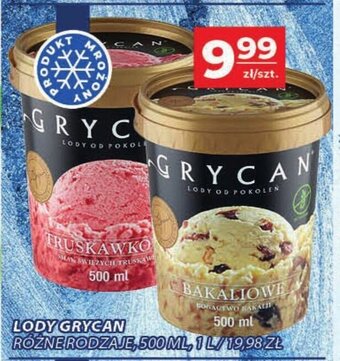 Top Market Lody Grycan 500 ml oferta