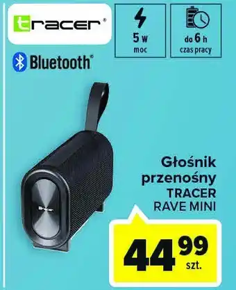 Kaufland Głośnik rave mini tws bt black 1 SZT oferta