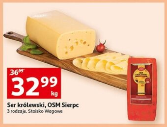 Auchan Ser królewski OSM Sierpc 1 kg oferta