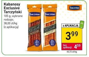 Stokrotka Market Kabanosy Exclusive Tarczyński 105 g oferta
