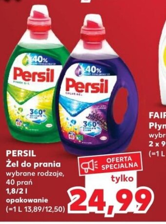 Kaufland Persil żel do prania 1,8-2 l oferta