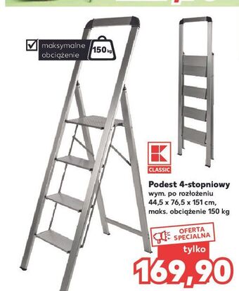 Kaufland Podest 4-stopniowy k-classic oferta