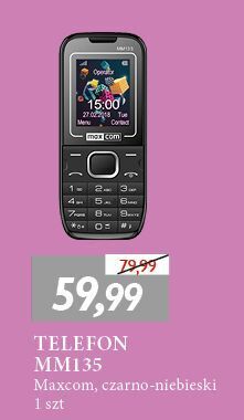 E.Leclerc Telefon mm135 maxcom oferta