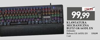 E.Leclerc Klawiatura reborn gk-165dl defender oferta