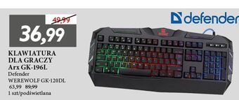 E.Leclerc Klawiatura werewolf gk-120dl lider oferta