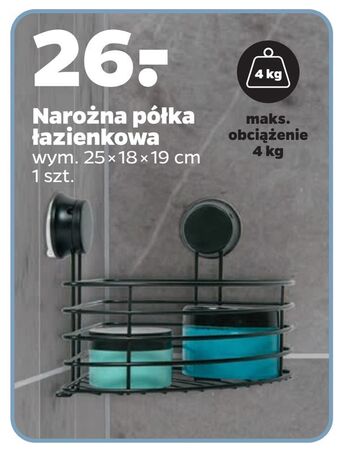 Netto Narożna półka łazienkowa oferta