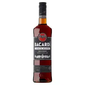 Żabka Bacardi carta negra rum 700 ml oferta