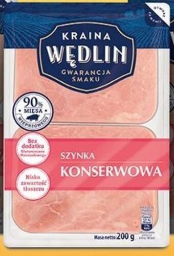 Biedronka Szynka kraina wędlin oferta