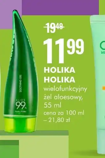 SuperPharm Holika Holika wielofunkcyjny żel aloesowy 55 ml oferta