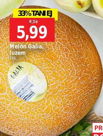 Lidl Melon Galia 1 kg oferta