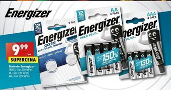 Biedronka Baterie aaa energizer max plus oferta
