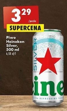 Biedronka Piwo heineken silver oferta