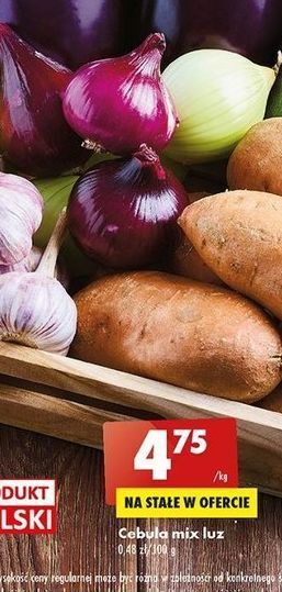 Biedronka Cebula mix oferta
