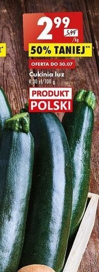 Biedronka Cukinia oferta