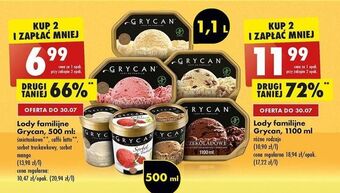 Biedronka Lody caffe latte grycan oferta