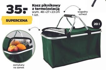 Netto Kosz piknikowy z termoizolacją 48 x 27 23 cm oferta
