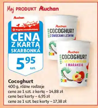 Auchan Cocoghurt z marakują oferta