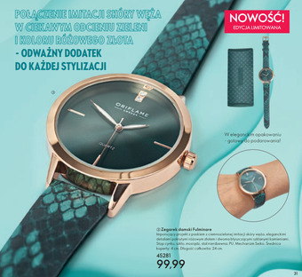 Oriflame Zegarek oriflame oferta