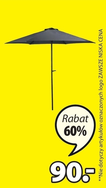 JYSK Parasol ogrodowy oferta