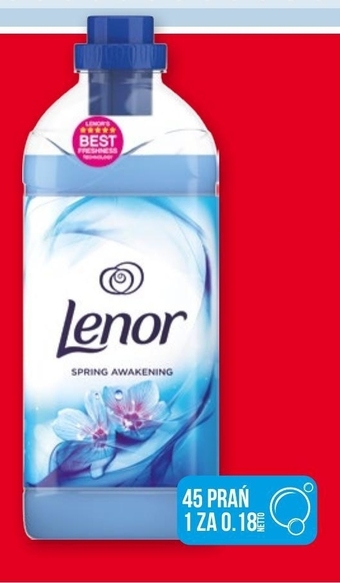 Selgros Lenor płyn do płukania tkanin spring awakening 45 prań, 1.36l oferta