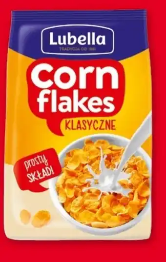 Selgros Lubella corn flakes płatki kukurydziane klasyczne 250 g oferta