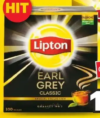 Kaufland Lipton earl grey classic herbata czarna 150 g (100 torebek) oferta