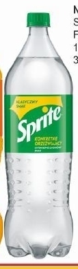 Słoneczko Sprite napój gazowany 1,5 l oferta