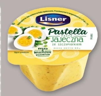 Selgros Lisner pastella pasta jajeczna ze szczypiorkiem 80 g oferta