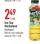 E.Leclerc Napój zielona herbata-malina-kwiat lipy herbapol herbalove oferta