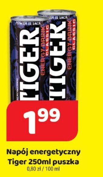 Delfin Napój energetyczny Tiger 250 ml oferta