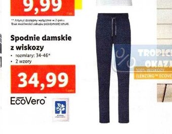 Lidl Spodnie damskie z wiskozy oferta
