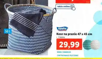 Lidl Kosz na pranie 47x45cm oferta