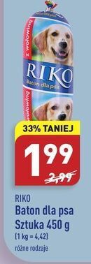 ALDI Baton dla psa z wołowiną riko oferta