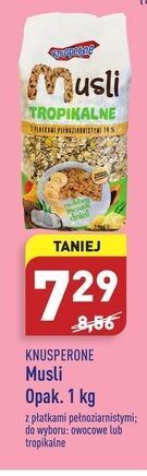 ALDI Musli tropikalne knusperone oferta