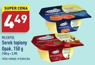 ALDI Serek topiony norweski mlekpol oferta