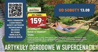 ALDI Hamak ze stojakiem adventuridge oferta