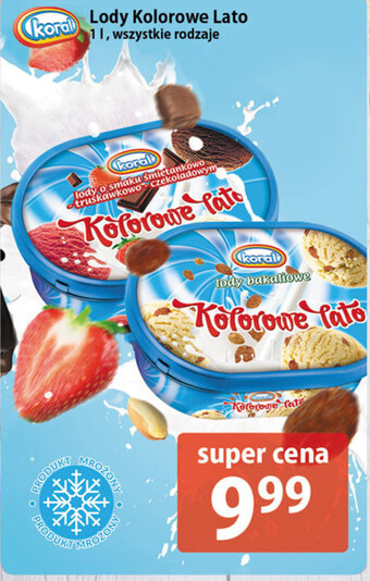 Społem Lody koral oferta