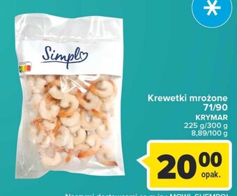 Carrefour Krewetki krymar oferta