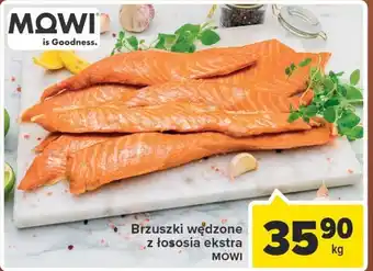 Carrefour Brzuszki z łososia mowi oferta