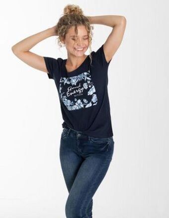 Takko Fashion Dział damski t-shirt - nadrukowany przekaz oferta