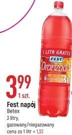 E.Leclerc Oranżada czerwona fest oferta