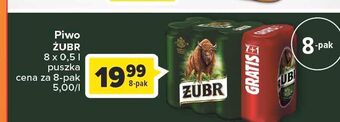Carrefour Market Piwo żubr 1768 oferta