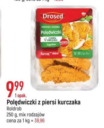 E.Leclerc Polędwiczki z piersi kurczaka łagodne drosed oferta