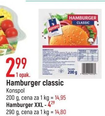 Hamburger xxl konspol