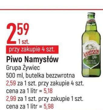 E.Leclerc Piwo namysłów pils oferta