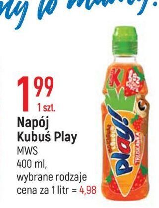 E.Leclerc Napój marchew-truskawka-limetka kubuś play! oferta