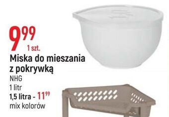 E.Leclerc Miska do mieszania z pokrywka 1 l oferta