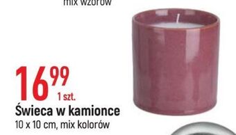 E.Leclerc Świeca w kamionce 10 x cm oferta